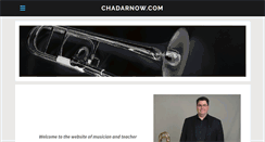 Desktop Screenshot of chadarnow.com